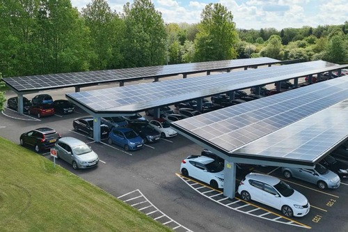 Ombrières et Abris solaire de parking