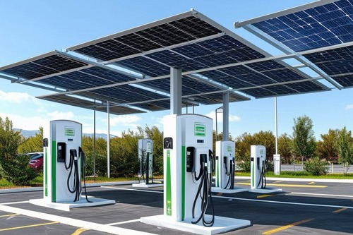Borne de recharge pour véhicule électrique